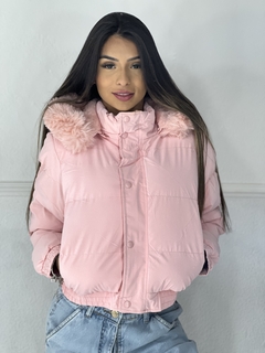 Puffer Maju rosa