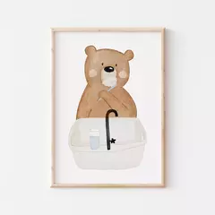 Imagem do Quadro Decorativo Infantil - Quarteto Ursinho