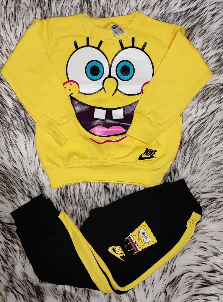 Conjuntinho do bob esponja sales