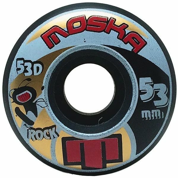 Roda para Skate Mentex 53mm Branca - Virtual Skate Shop