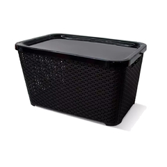 CESTO RATAN GRANDE CON TAPA - COLOMBRARO - comprar online