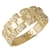 Anel de Ouro Pulseira Relógio Diamante Feminino 7,5g CJ296-1