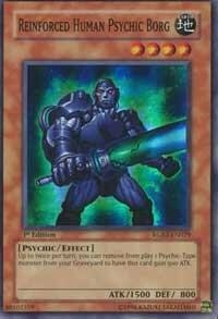 Reinforced Human Psychic Borg - RGBT - Super Rare