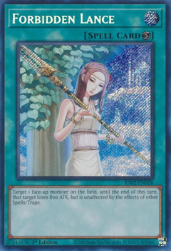 Forbidden Lance - RA02 - Secret Rare