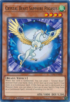 Crystal Beast Sapphire Pegasus - LDS1 - Common