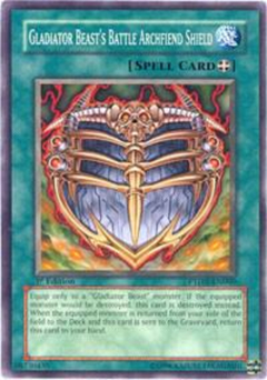 Gladiator Beast's Battle Archfiend Shield - PTDN - Common