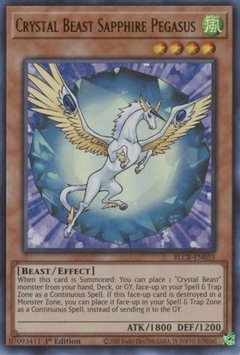 Crystal Beast Sapphire Pegasus - BLCR - Ultra Rare