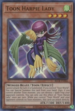 Toon Harpie Lady - BLCR - Ultra Rare