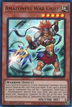 Amazoness War Chief - MP23 - Ultra Rare