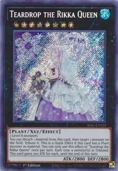 Teardrop the Rikka Queen - SESL - Secret Rare