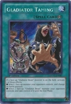 Gladiator Taming - EXVC - Secret Rare