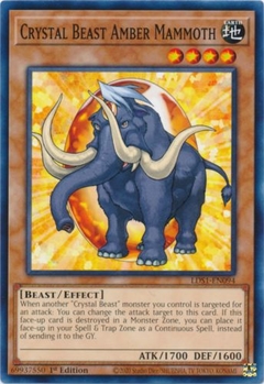Crystal Beast Amber Mammoth - LDS1 - Common