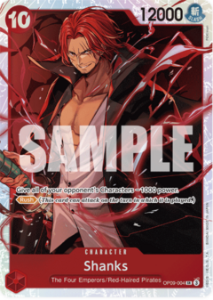 Shanks - OP09-004 - SR