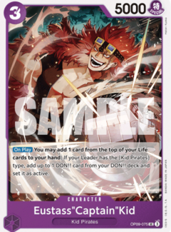 Eustass"Captain"Kid - OP09-075 - UC