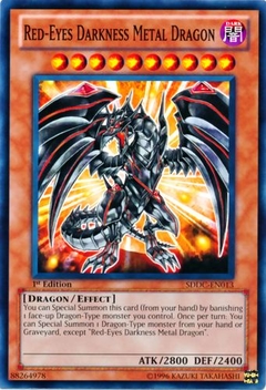 Red-Eyes Darkness Metal Dragon - SDDC - Common