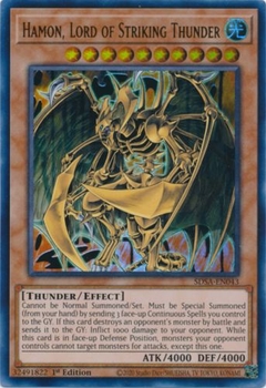 Hamon, Lord of Striking Thunder - SDSA - Ultra Rare
