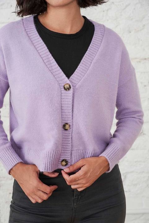 Cardigan lilac on sale