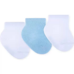 KIT MEIA LISA 3 PARES CANO BAIXO CONF INF PIMPOLHO