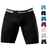 Imagem do Kit 3x Cueca Box Longleg Masculina Esportiva Assadura Keeper