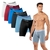 Kit 6x Cueca Box Longleg Masculina Esportiva Assadura Keeper