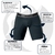 Kit 10x Cueca Box Longleg Boxer Masculina Assadura Keeper