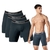 Kit 3x Cueca Box Longleg Masculina Esportiva Assadura Keeper