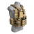 Colete Modular Plate Carrier Tan + 8 Itens Ja Rio Militar