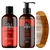 Kit Shampoo Balm 450ml Barba Negra e Pente Curvo Don Alcides