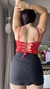 Conjunto corset emma rojo PREVENTA SE ENTREGA EN OCTUBRE - Kitana Oficial
