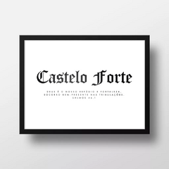 Castelo Forte - Quadro - comprar online