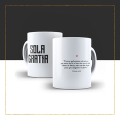 Sola Gratia - Caneca Branca