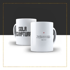 Sola Scriptura - Caneca Branca