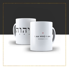 YAHWEH - Caneca Branca