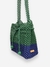 BOLSA SAQUINHO TRAMA ATELIER - VERDE / AZUL - comprar online