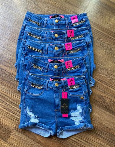 Short Jeans Destroyed - Brisa Modas - A Melhor Multimarcas de SP