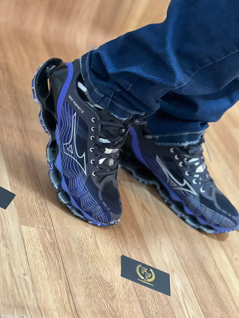 Mizuno roxo e deals preto