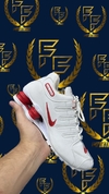 Tênis Nike Shox 4 Molas – Branco e Vermelho