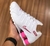 Tênis Nike Shox 4 Molas – Branco e Rosa - comprar online