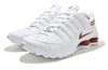 Tênis Nike Shox 4 Molas – Branco e Vermelho