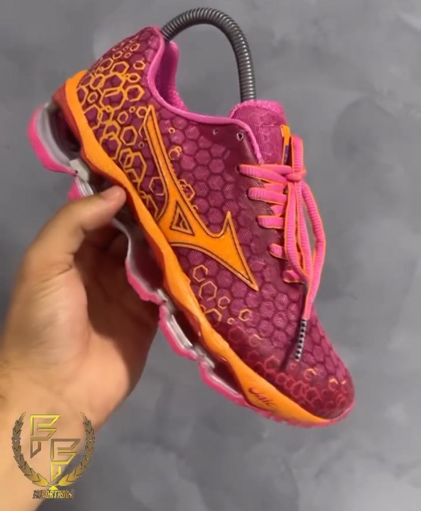 Mizuno pro cheap 3 laranja