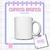 Caneca OLHE PARA O JUNGKOOK ATÉ TER UMA IDEIA. - comprar online