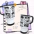 Caneca BTS MONOCHROME DOODLES