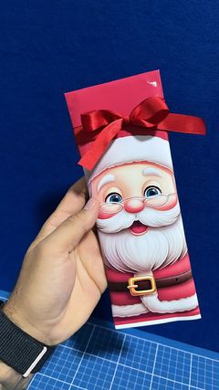 EMBALAGEM PARA BARRA DE CHOCOLATE - NATAL - comprar online