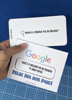 CARTÃO DIA DOS PAIS - GOOGLE