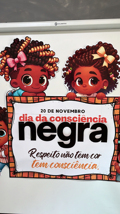 MURAL CONSCIÊNCIA NEGRA 5 - Recriar Arte