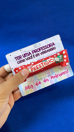 CARD PARA CHOCOLATE PRESTÍGIO - DIA DOS PROFESSORES - loja online