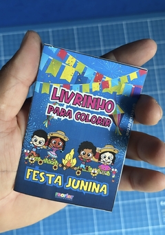 FESTA JUNINA - LIVRINHO PARA COLORIR