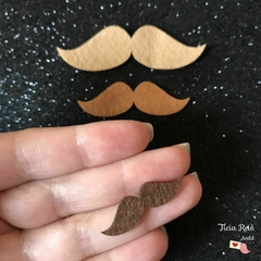 Bigode de feltro cortado a laser - comprar online