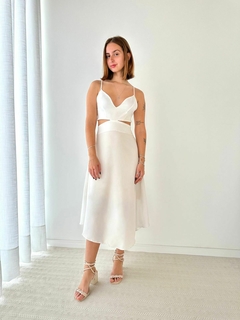 VESTIDO LARISSA OFF WHITE