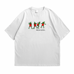 Camiseta bordada Grinch Natal